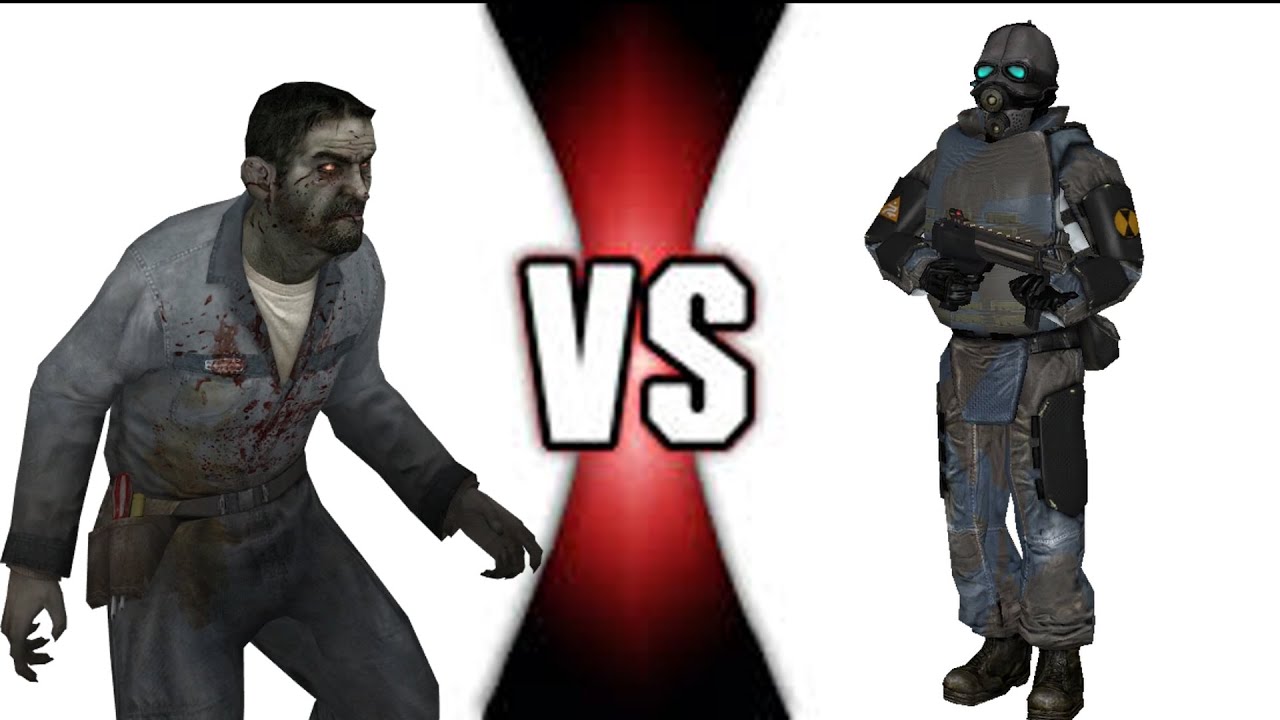 L4D2 ZOMBIES VS. HL2 COMBINE (THE COMBINE ARE INCOMPITENT)