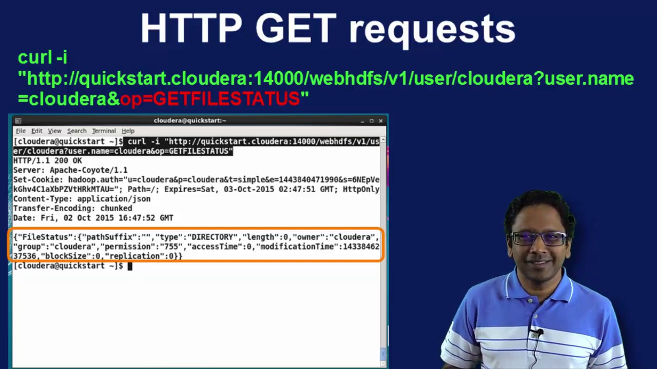 REST API for HDFS - Hadoop Platform and Application Framework