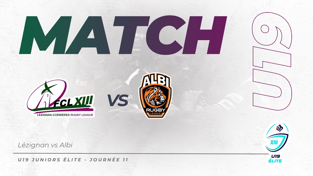MATCH | U19 | Lézignan vs Albi (J11)