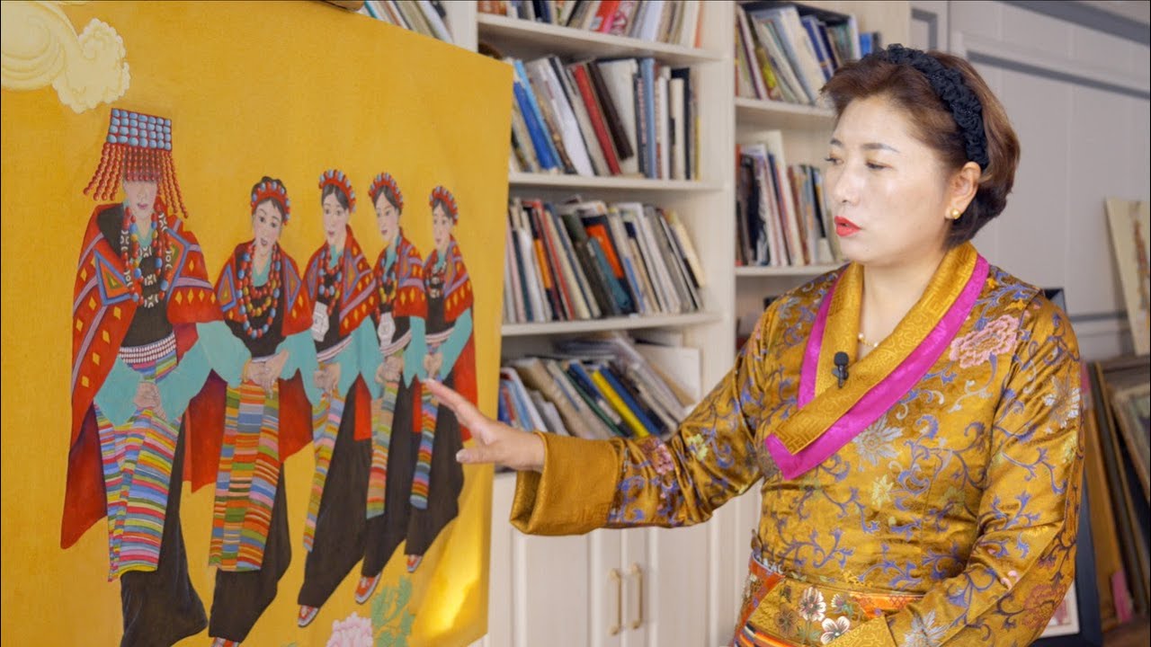 Sonam Pema revives cloth-based painting
