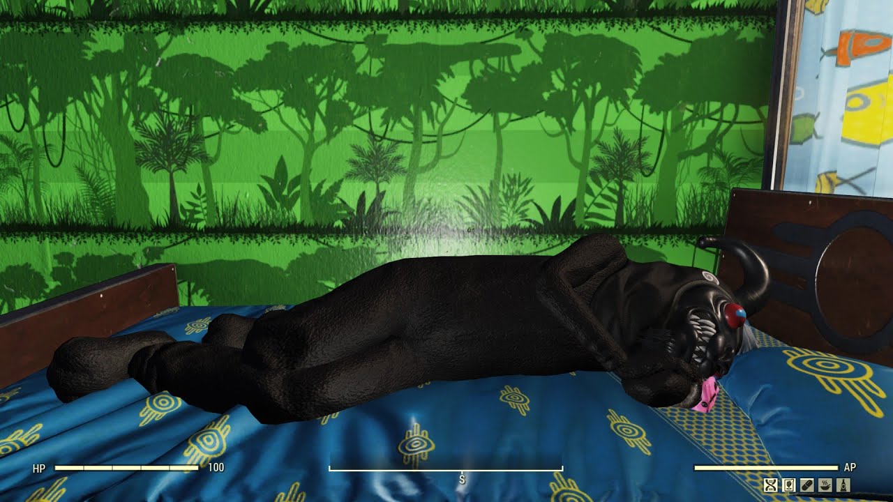 Fallout76ナハト86回で光るマスク4個！新光るマスク0個！