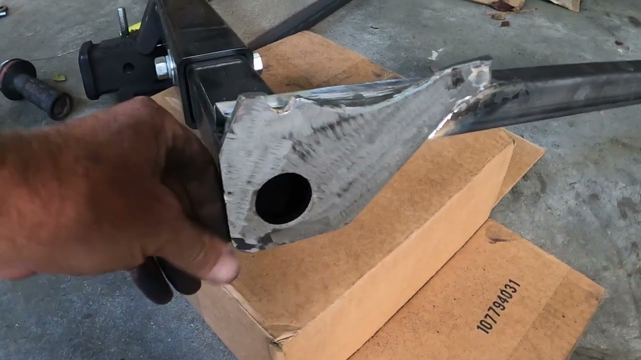 VW Split Bus - Custom Trailer Hitch Receiver - 009