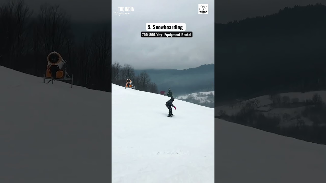 Gulmarg, Kashmir | Things To Do | Winter Activities | Guide | Itinerary #shorts