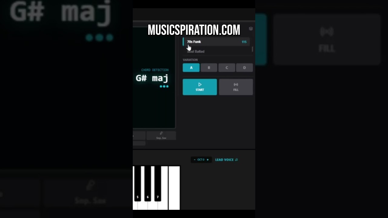 MUSICSPIRATION.COM - Бесплатная виртуальная клавиатура
