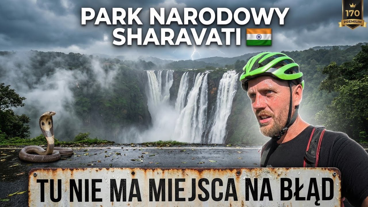 Indie, Park Narodowy Sharavati + Tu nie ma miejsca na błąd