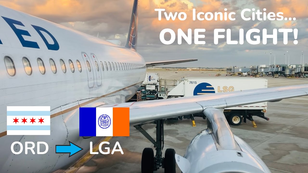 TripReport | Chicago O’hare ✈️ New York LaGuardia | United Airlines | Airbus A320 | Economy