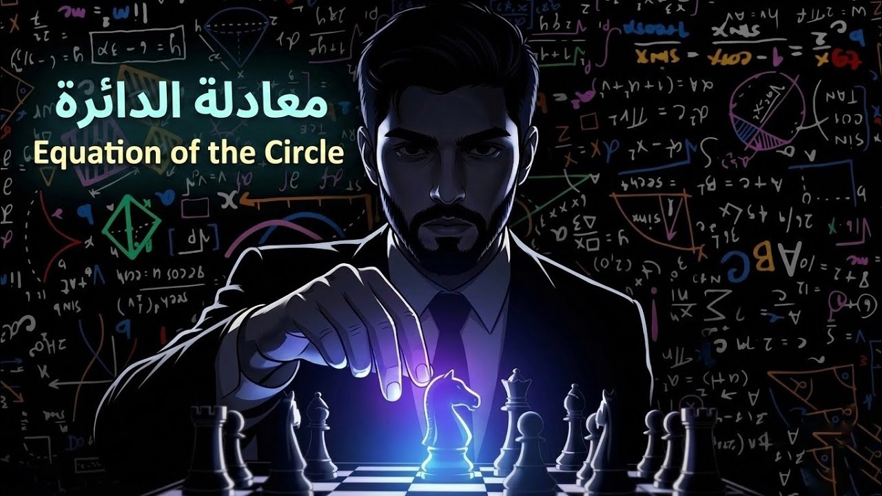 معادلة الدائرة equation of the circle/ رياضيات مرحلة اولى/التفاضل والتكامل 