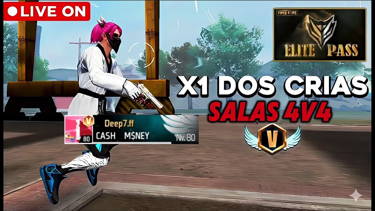 🔵VERIFICADO ON🔵FREE FIRE - AO VIVO 🔵 4X4 E 6X6 COM INSCRITOS 🔵 SALA PERSONALIZADA 🔵 #10k