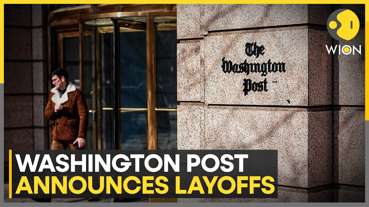 Washington Post Fires Third of Staff Across Departments | WION