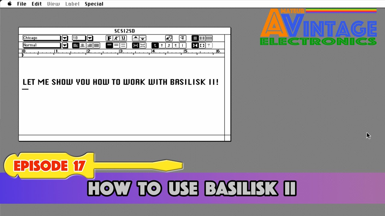 Basilisk II & Vintage Macs: How it works (Episode 17)