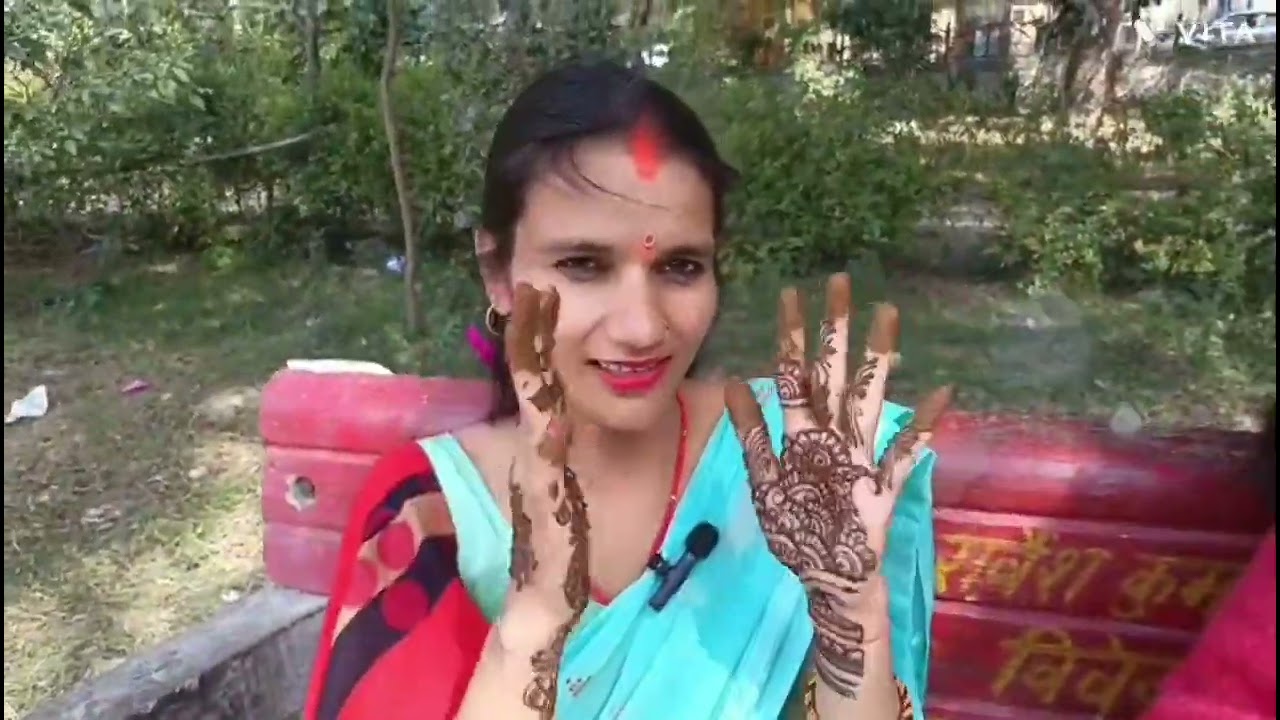 स्कूल की तरफ से कंपटीशन था बच्चों के ड्राइंग मेहंदी के शुगर जांच भी था भंडारा भी यहां मिला था🌺🙏🏻 