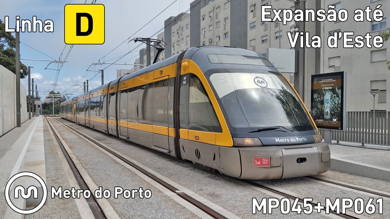 Metro do Porto MP045+MP061 - Expansão da Linha Amarela