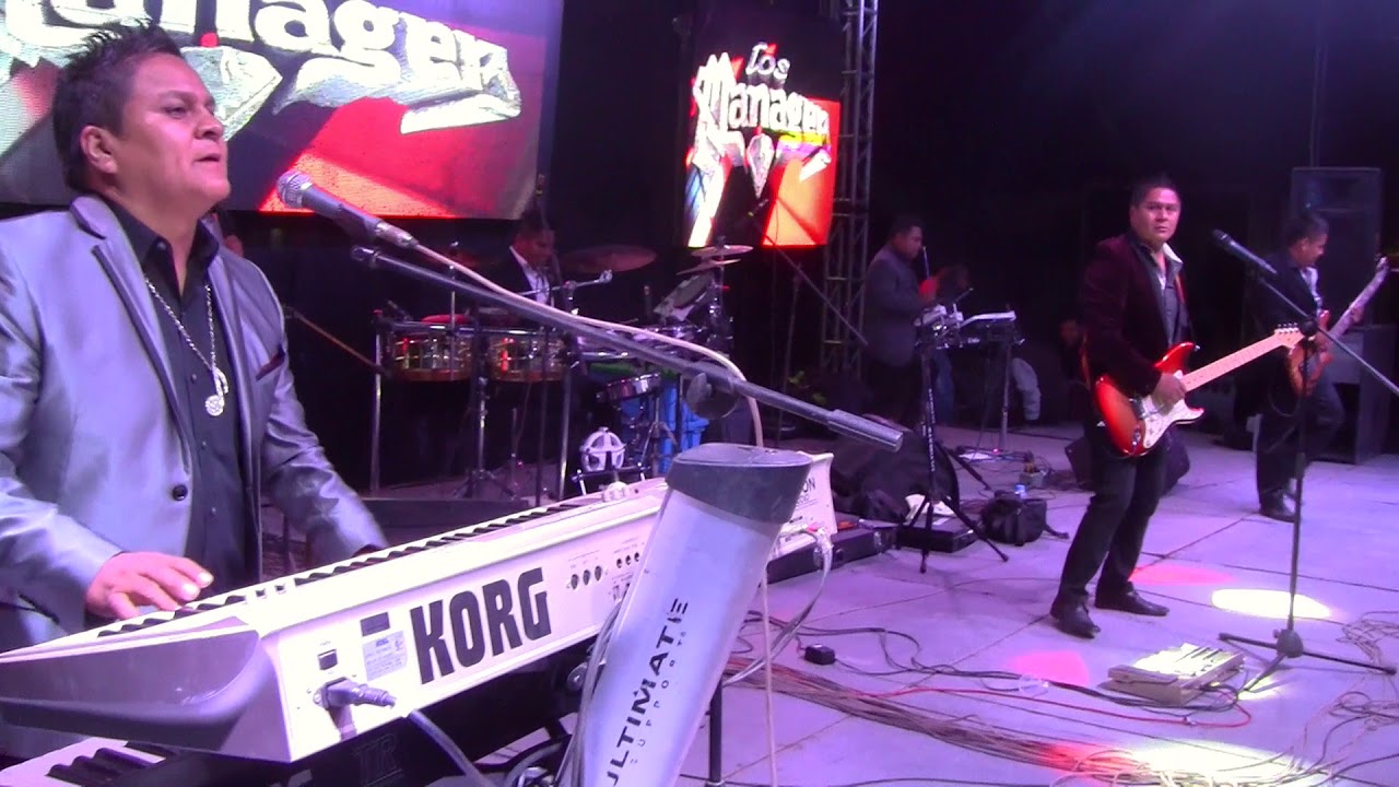 LOS MANAGERS EN VIVO 2018 HD TAN SOLO QUIERO AMARTE