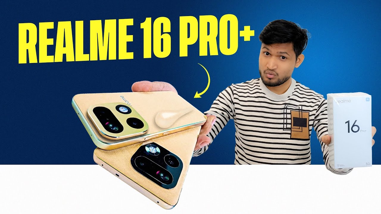 Realme 16 Pro+ Unboxing 💫 200MP Camera + 3.5x Telephoto | First Impression | BMByte 