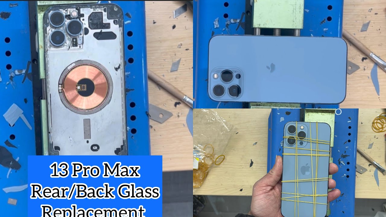 13 Pro Max Broken Rear/Back Glass Repair |iPhone 13 Pro Max Back Glass Repair Without Laser Machine
