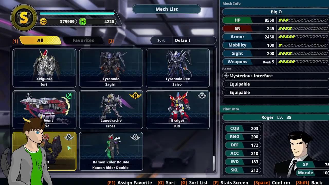 Bumbling Around in Super Robot Wars Y DLC 1