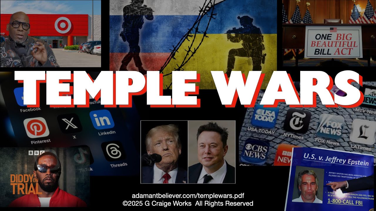 Temple Wars - A Message By: G. Craige Lewis of EX Ministries