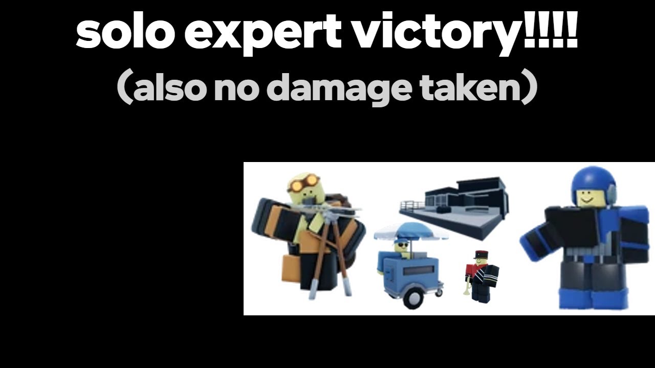 (Maybe Outdated) Tower Blitz - Expert Mode Solo Victory (Post-Expert Mode Buff)