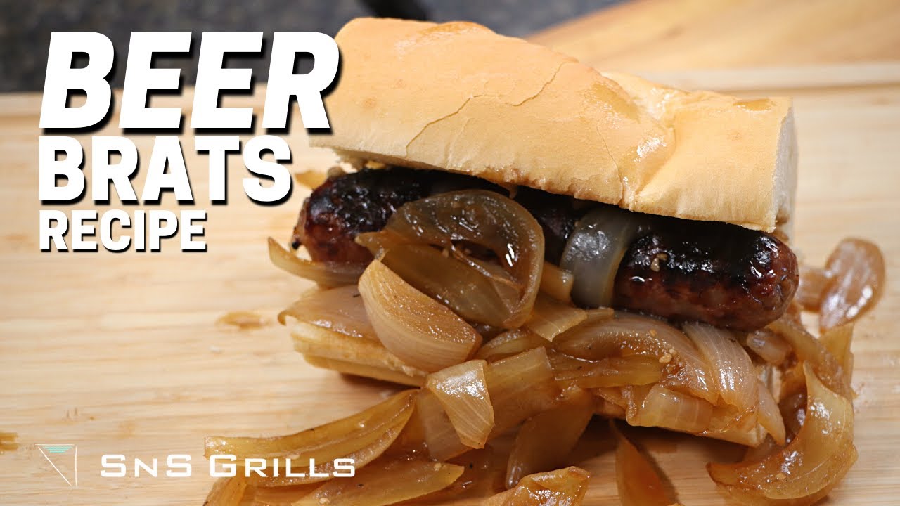 Beer Brats Recipe - Easy Grilled Bratwurst Sausage Recipe