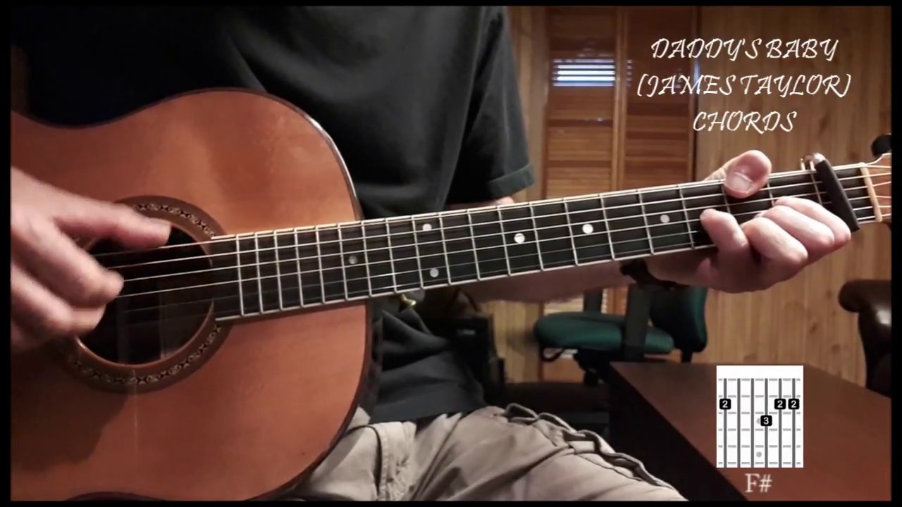 James Taylor Daddy's Baby - chords