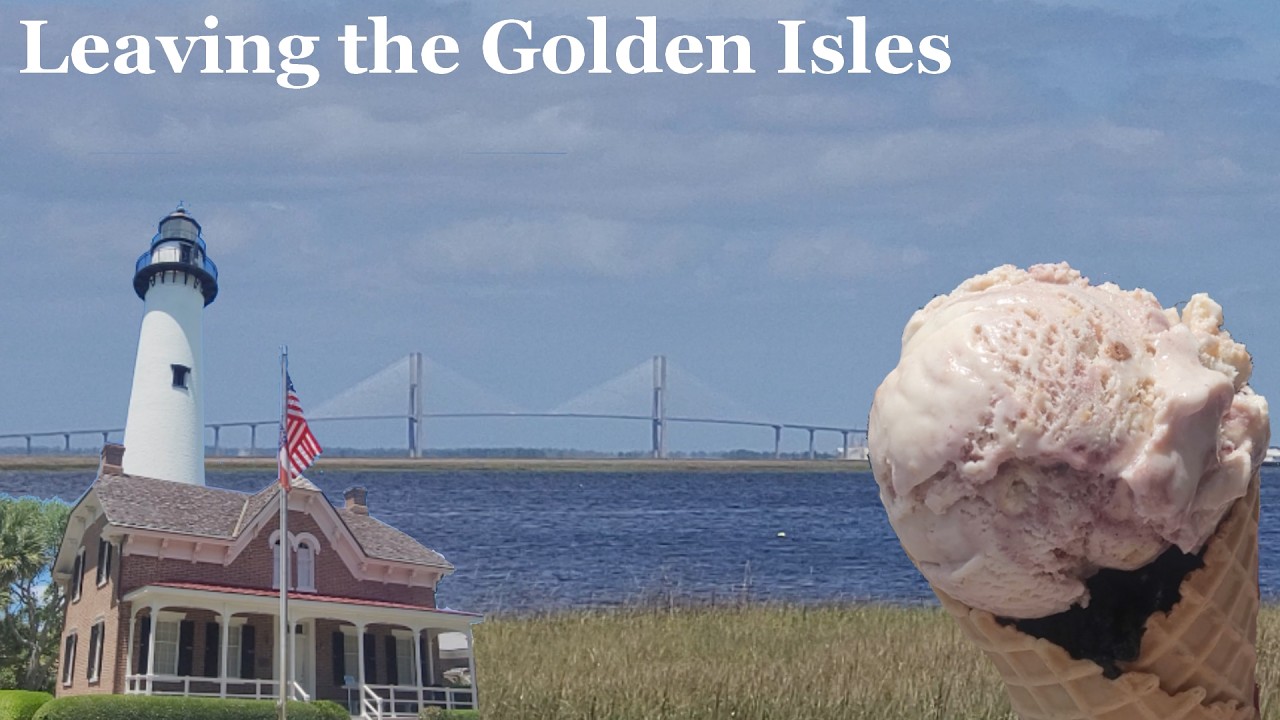 What I did leaving Jekyll Island to make the ride home more fun!