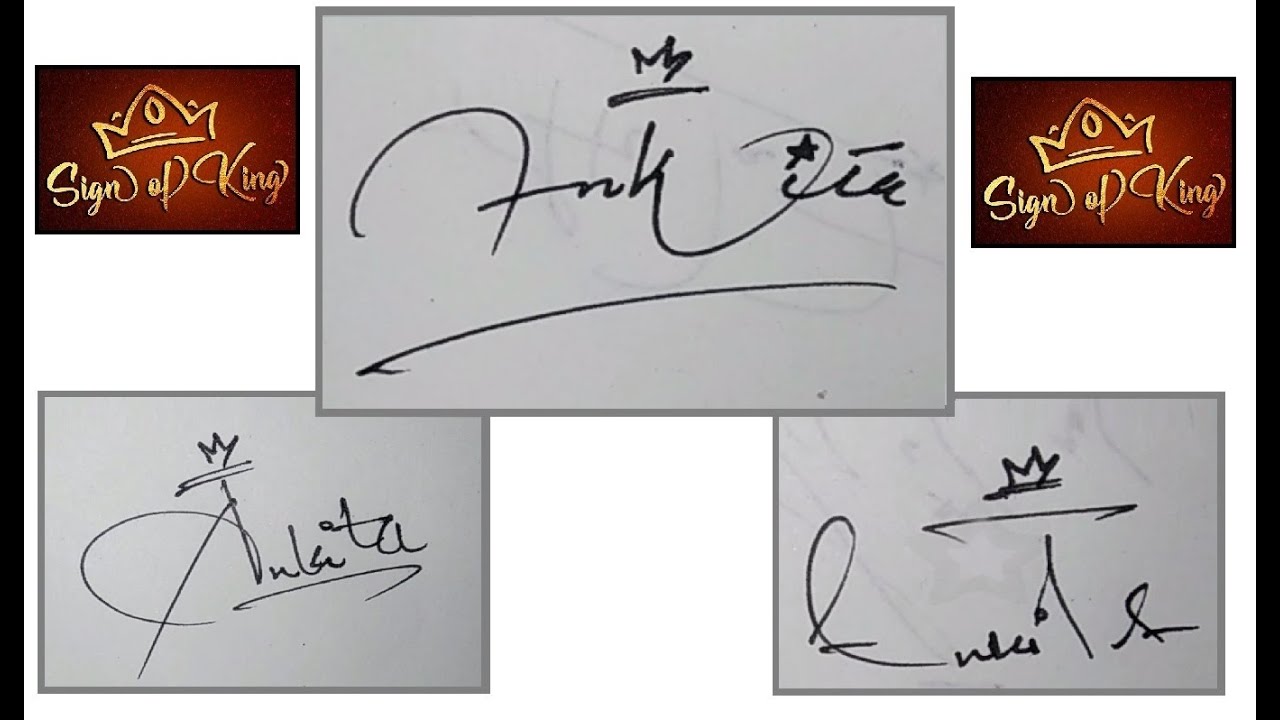How to Draw Signature like a Billionaire (For Alphabet 