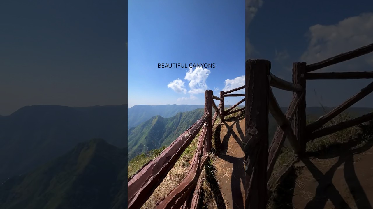 📍LOCATION- Laitlum Grand Canyons, Meghalaya which is 25kms from Shillong city. #laitlum #meghalaya