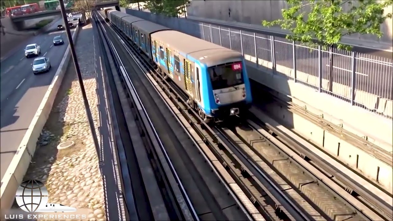 Trenes NS-04 Línea 2 Metro de Santiago