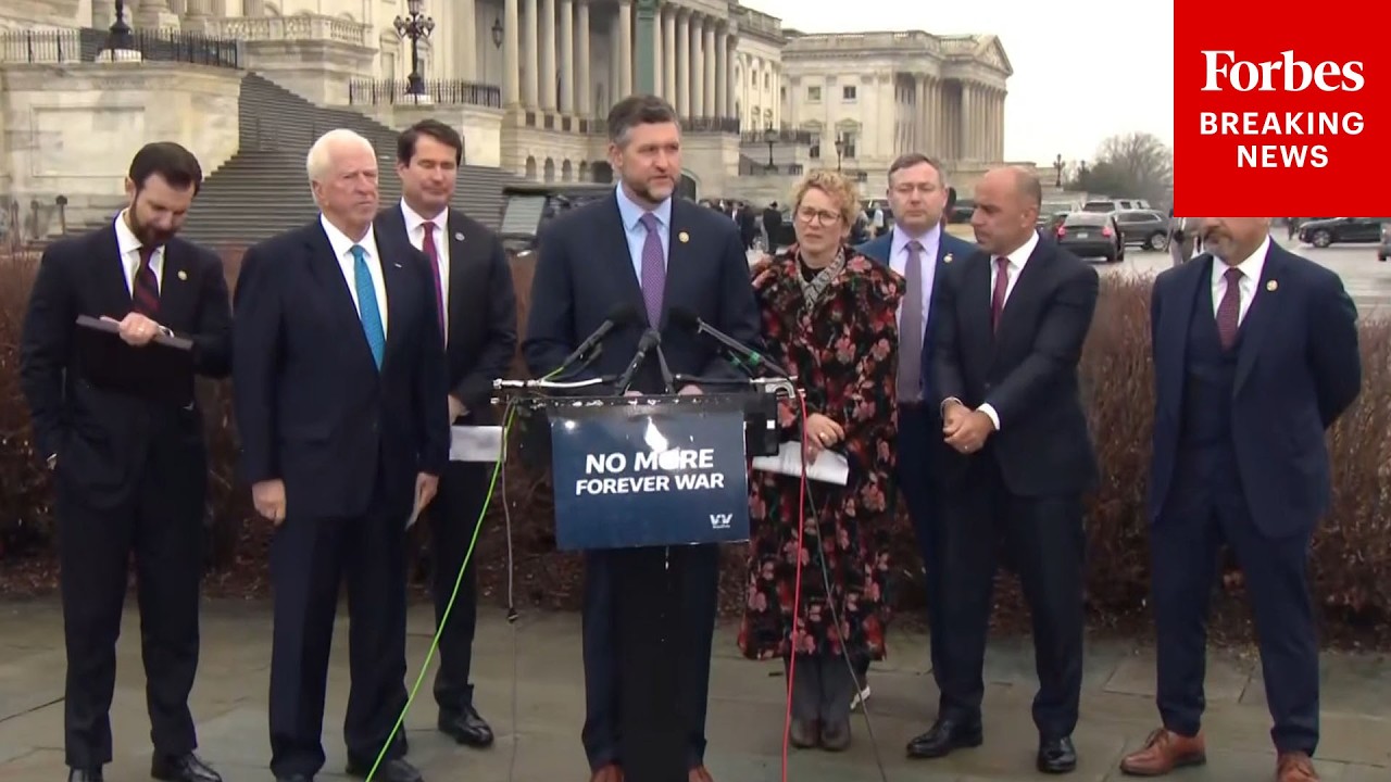 BREAKING NEWS: House Democratic Veteran Lawmakers Hold Press Briefing On The Iran War