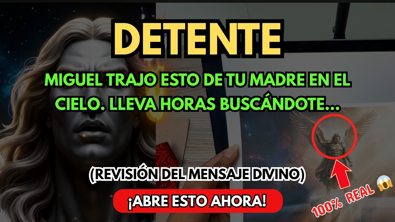 👵 TU MADRE EN EL CIELO ENVIÓ ESTO POR MIGUEL—LLEVA HORAS INTENTANDO CONTACTARTE...