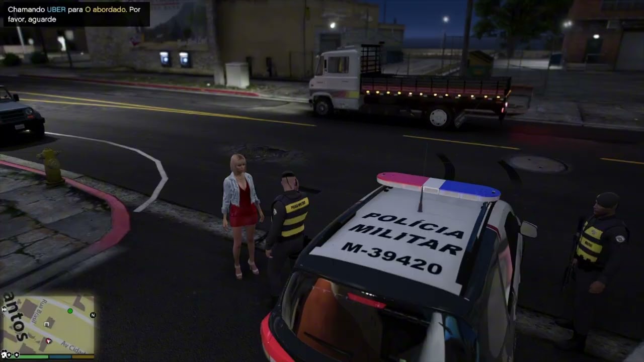 TROCA DE TIRO+ROUBO GTA 5 PMESP