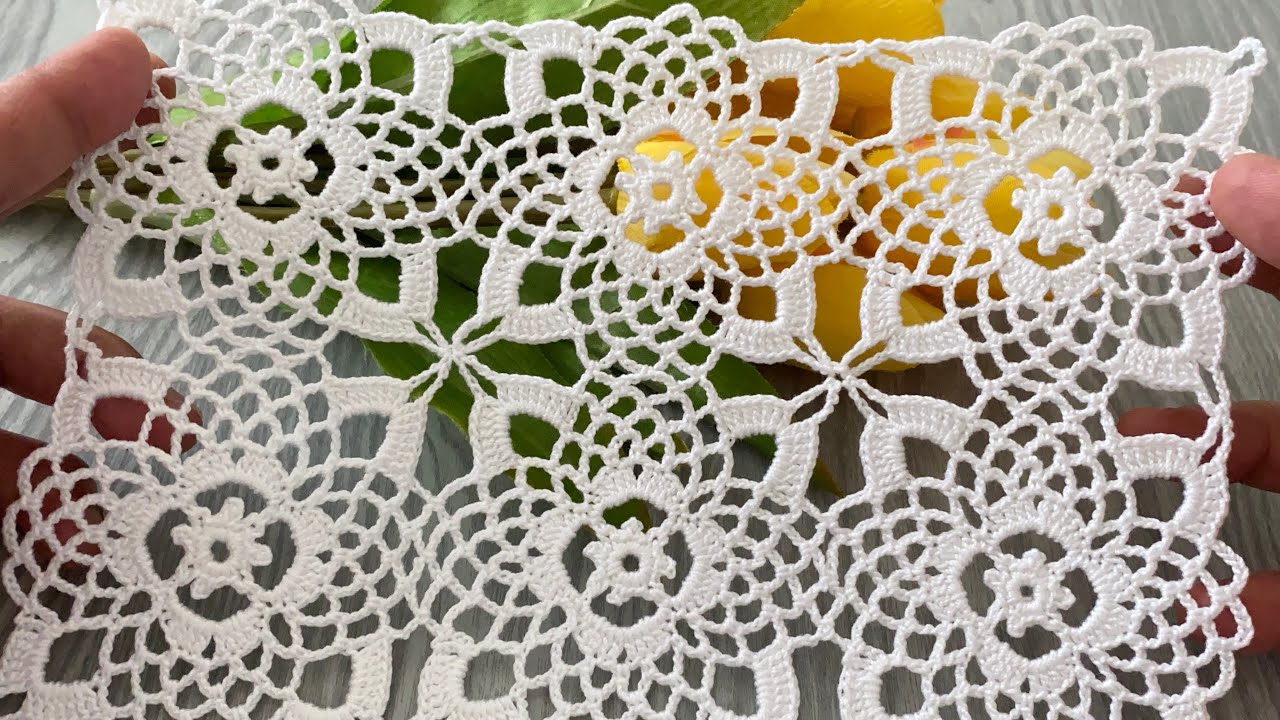 Simple and Beautiful Crochet Motif Pattern for Beginners❗️Step by Step Tutorial