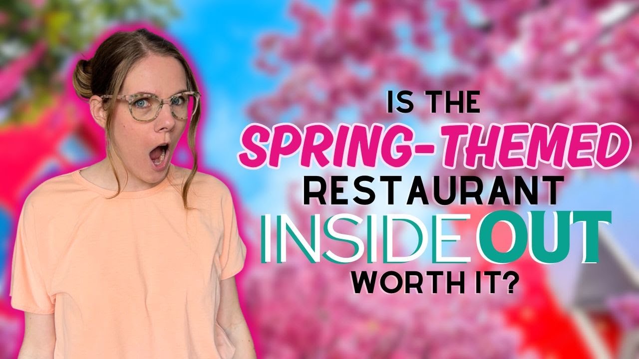 Is InsideOUT's Spring Oasis restaurant experience worth it? Or is it really just the decor??