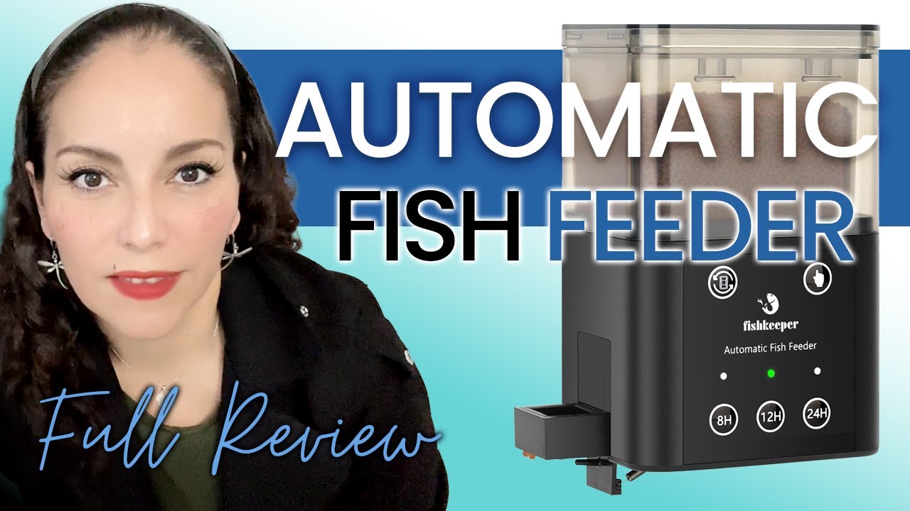 Best Automatic Fish Feeder? I Tested It with Axolotls in my Aquarium! 