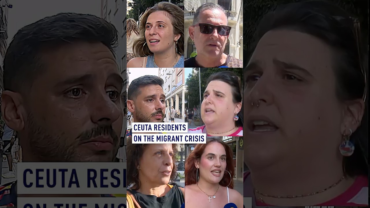 Ceuta residents react to migrant crisis