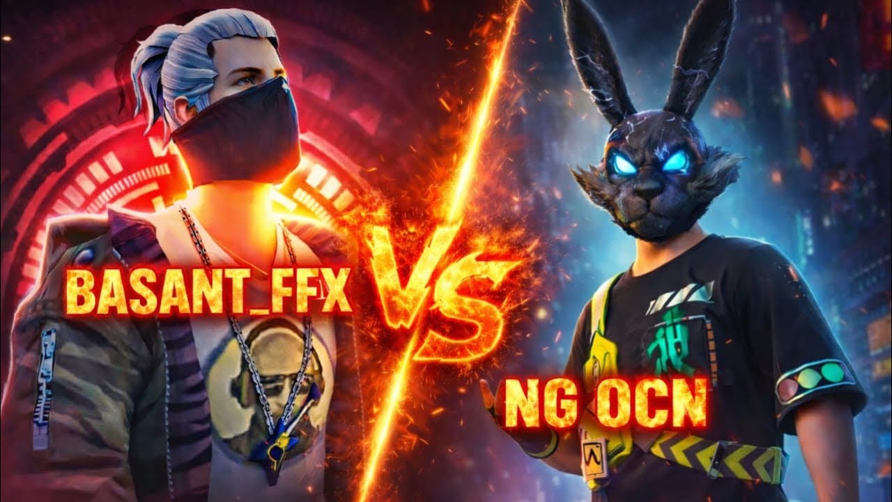 1 VS 1 😱Basant_FFX 🔥  VS NG OCN  😱 garena #freefire #freefirelive #fffunny#1v1 