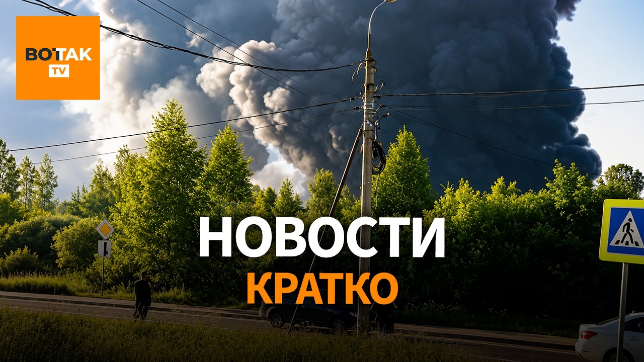 Взрывы и пожары от Тулы до Ярославля: что происходит в России? / Вот Так. Кратко