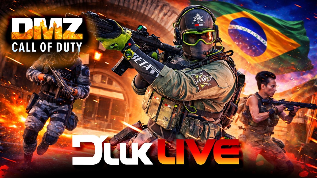 🟢 LIVE ON 🎮 DMZ o início. Contratos, Melhorias e Missões 💀 Call Of Duty 🇧🇷 DLuk Live (PS5) 🦉