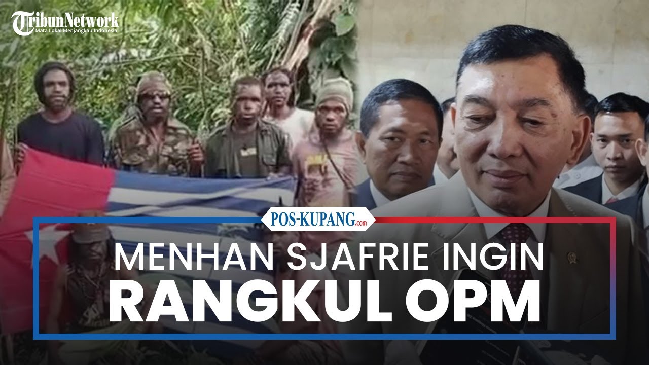 Menhan Sjafrie Sjamsoeddin Ingin Rangkul OPM