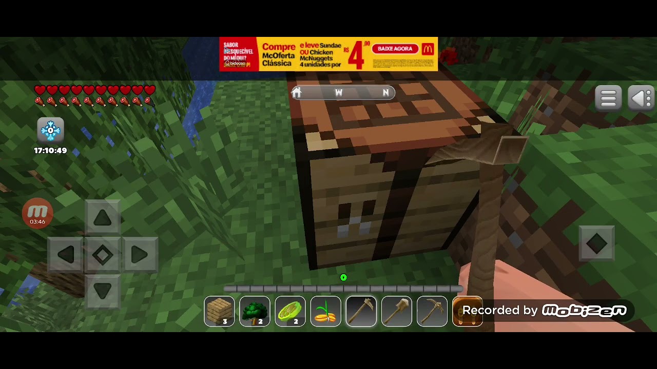 Realcraft abventory EP 7 base simples na montanha 