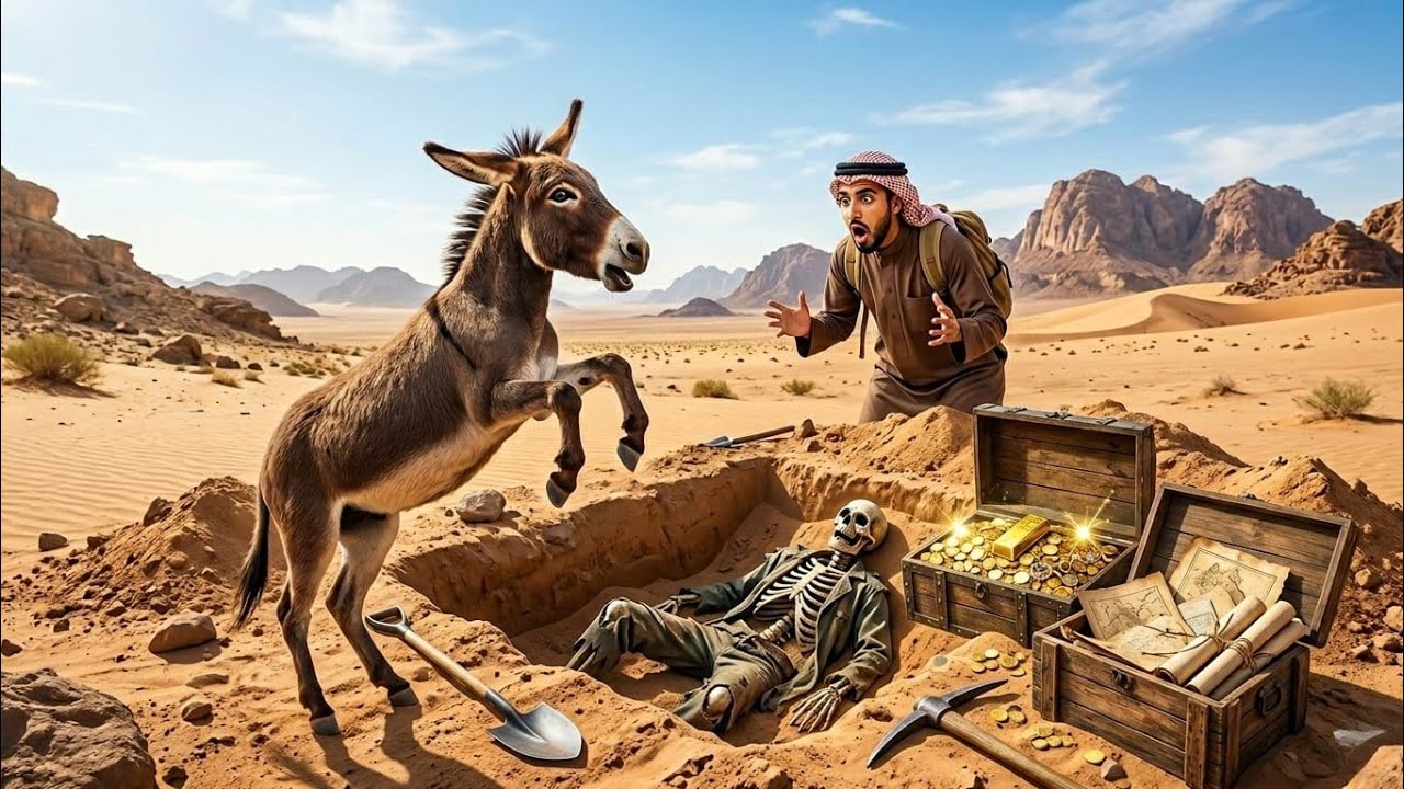 دفنوه حيًا في الصحراء وعاشوا بماله خمس عشرة سنة...الحمار الذي يعرف السر | قصة لن تصدق نهايتها
