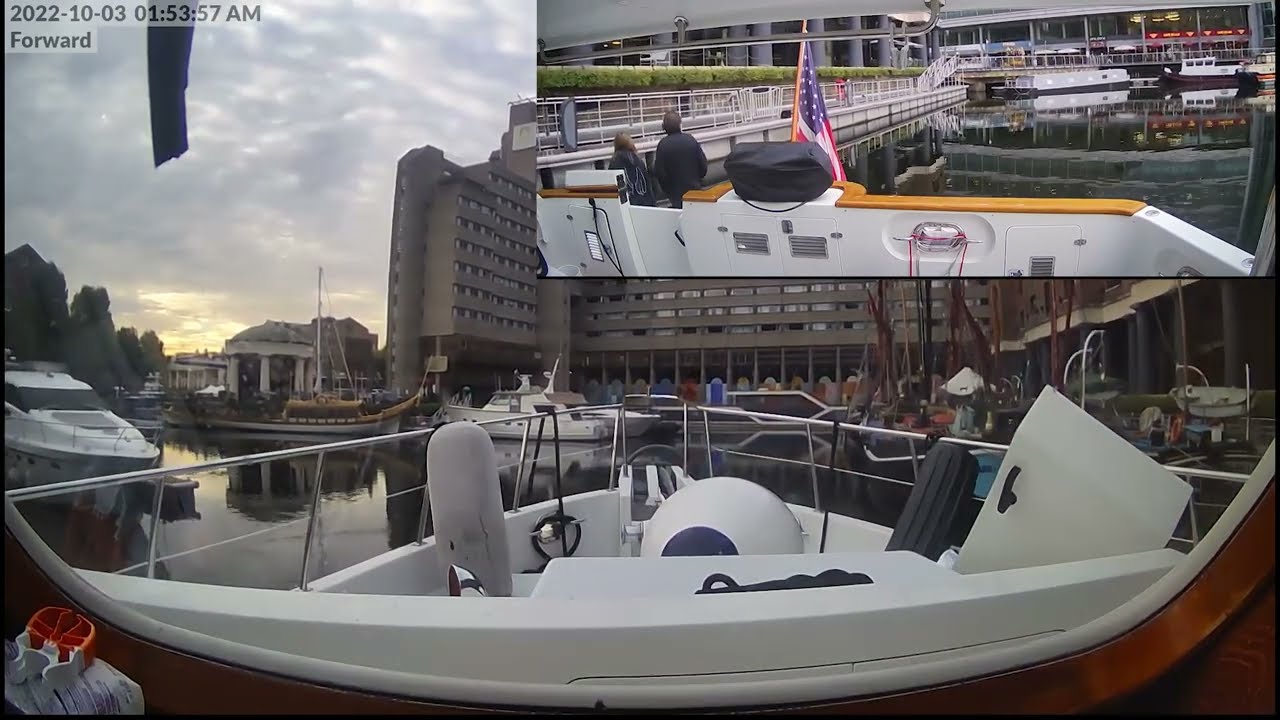 Nordhavn 57 - Festus - Locking in at St Katharine marina in London