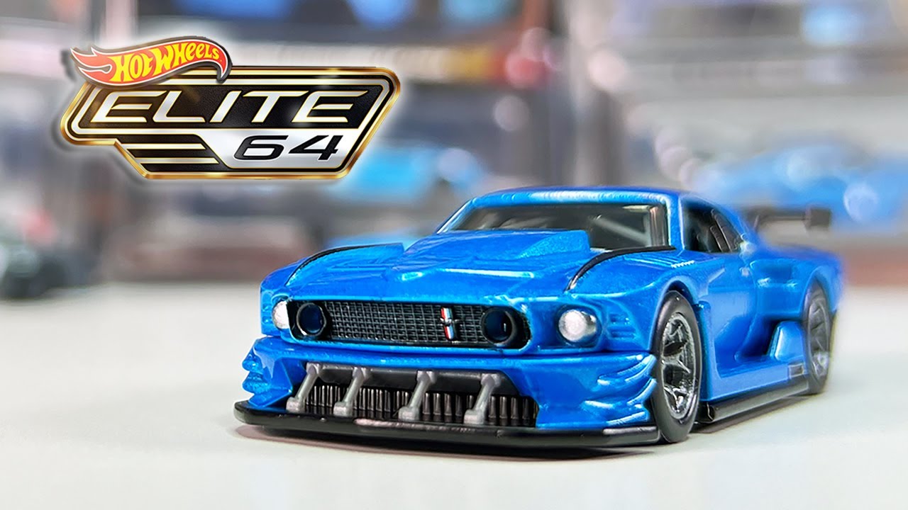 UNBOXING: Hot Wheels Elite 64 Modified '69 Ford Mustang - Widebody with Removable Hood/Front (2023)