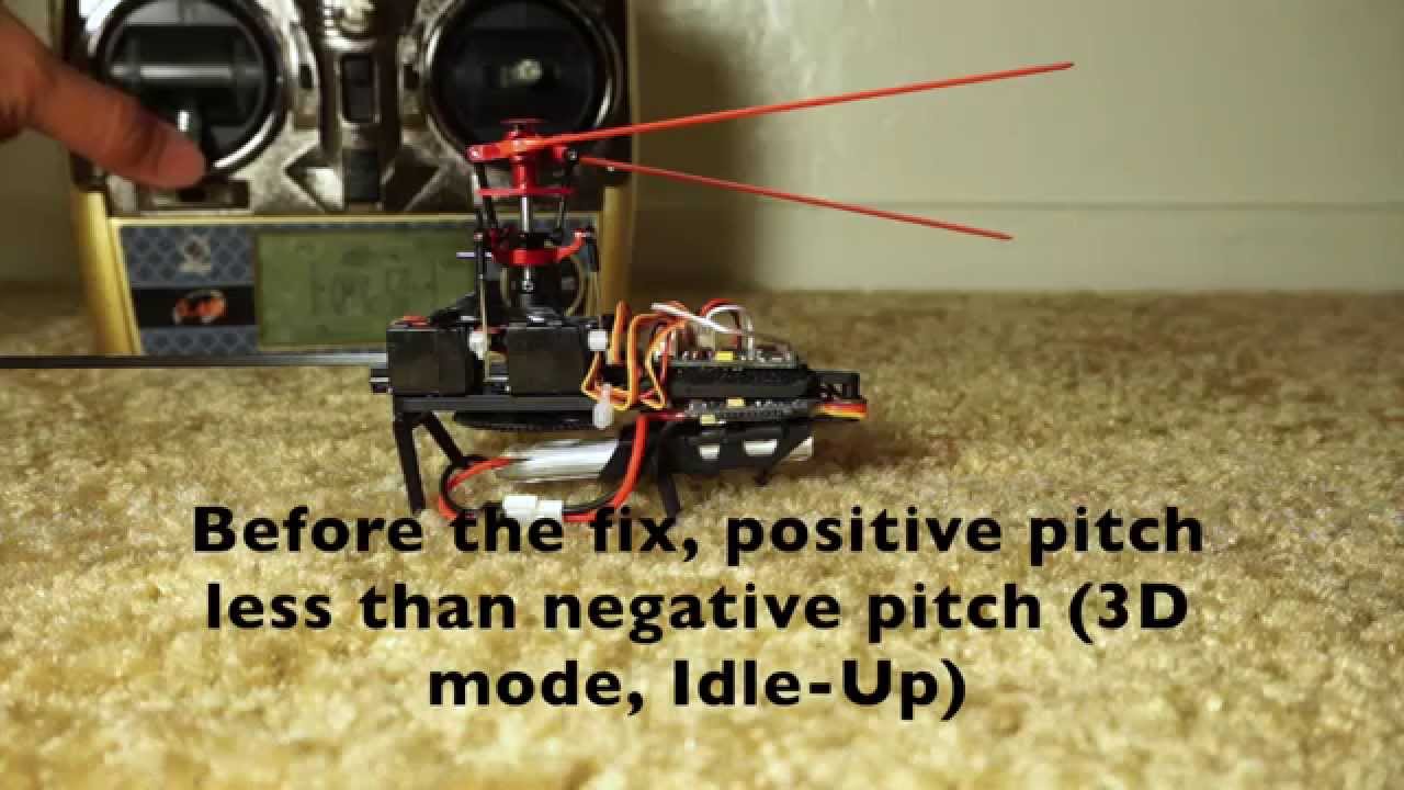 WLtoys V977 Power Star X1 - Fix for not enough lift