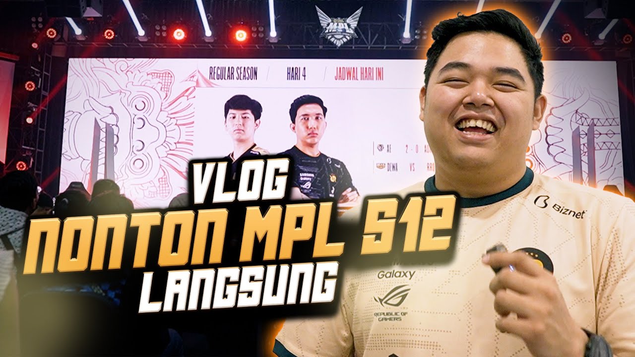 NONTON RRQ VS DEWA LANGSUNG DI MPL ARENA !! LEBIH KEREN TEMPATNYA !! TEAM GW VS TEAM DOI INI MAH !