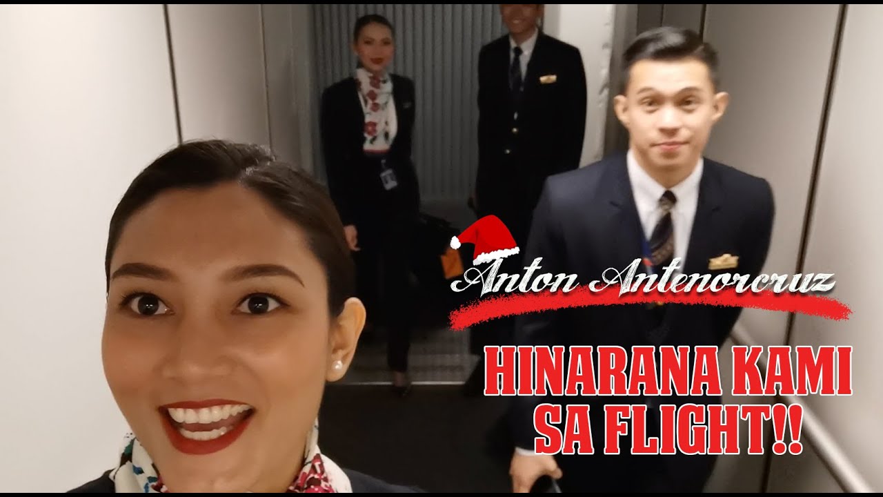 PASKO NG MGA FLIGHT ATTENDANT SA IBANG BANSA (Hinarana rin kami ni Anton Antenorcruz sa flight)