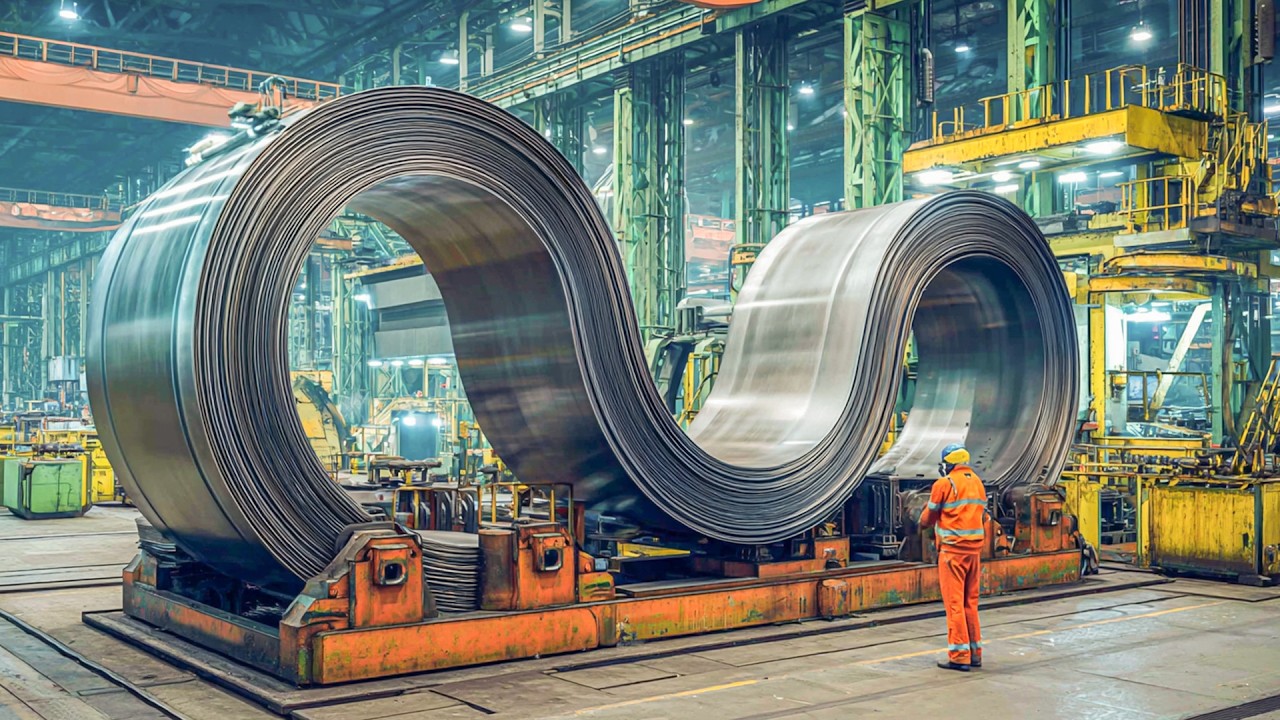Biggest Heavy Duty Steel Transform Metalworking Technology - Amazing Perfect Workpieces Factory
