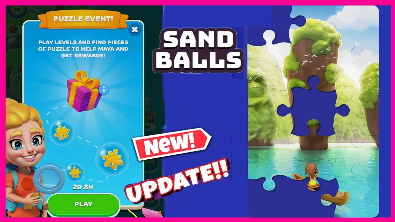 *NEW UPDATE* SAND BALLS UNLOCKED Puzzle Event - Gameplay Walkthrough Level 13 TO 20 || All Levels