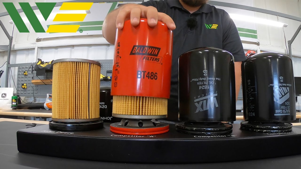 Comparing John Deere Oil Filters to WIX, NAPA and Baldwin Oil Filters