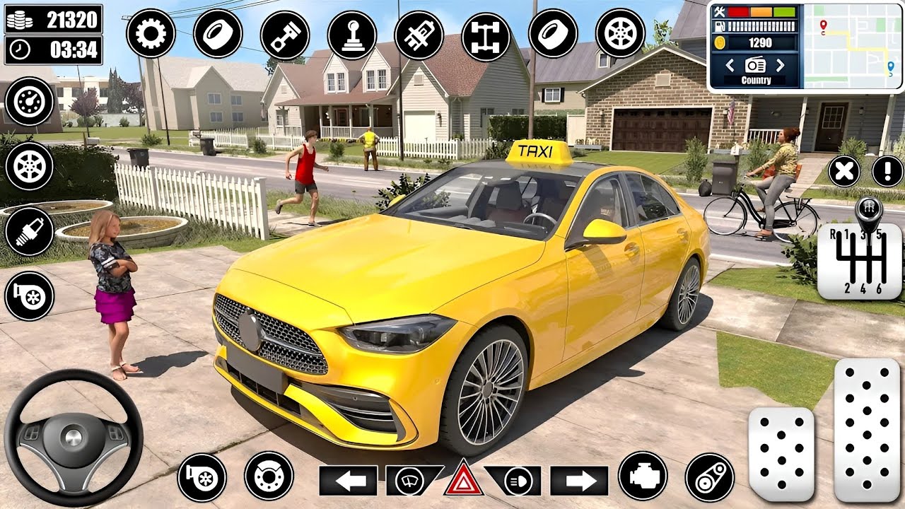 City Taxi Car Driving 3D – New Android Gameplay (Part 1)